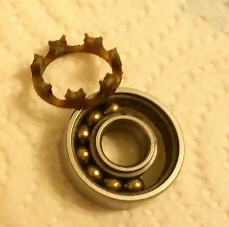 cuscinetto e distanziatore